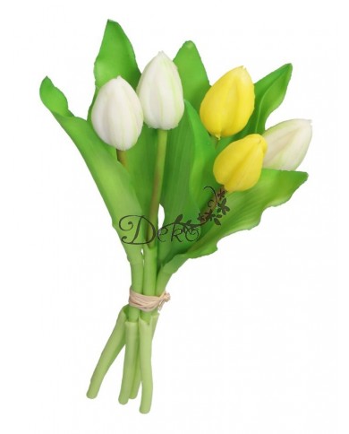 TULIPANY BUKIET TULIPANÓW GUMOWE GUMOWANE JAK ŻYWE