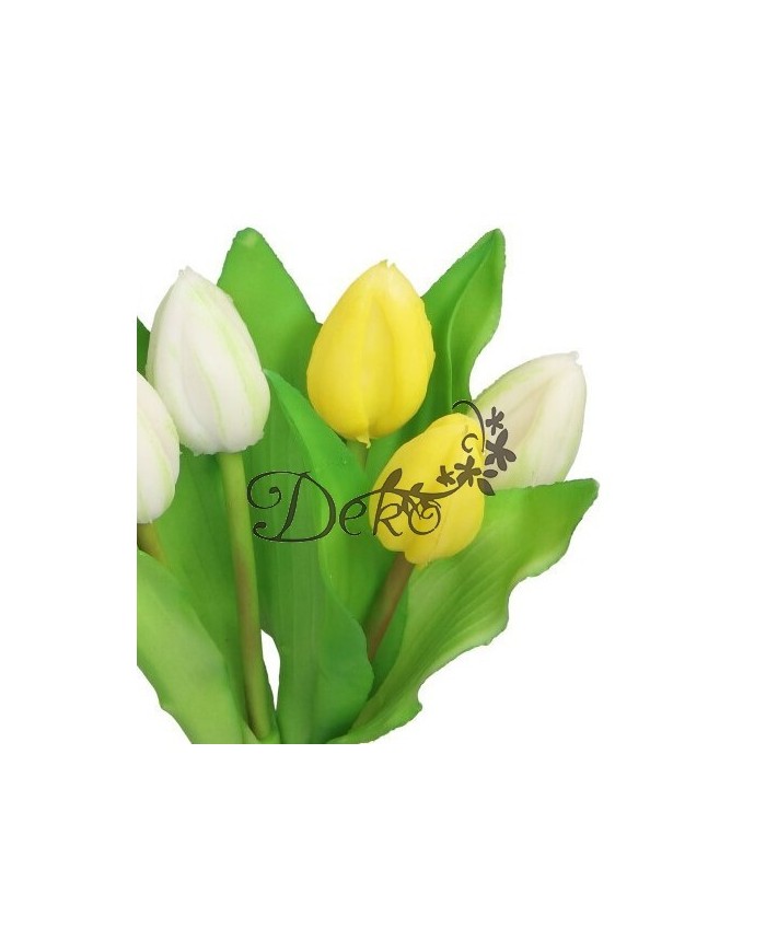 TULIPANY BUKIET TULIPANÓW GUMOWE GUMOWANE JAK ŻYWE