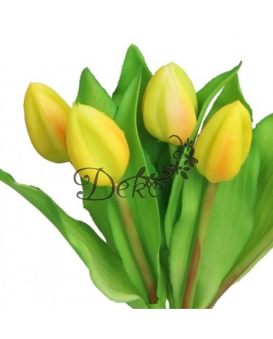TULIPANY BUKIET TULIPANÓW GUMOWE GUMOWANE JAK ŻYWE