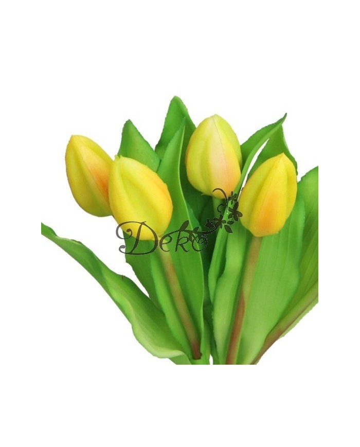 TULIPANY BUKIET TULIPANÓW GUMOWE GUMOWANE JAK ŻYWE