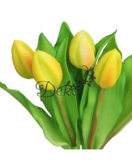 TULIPANY BUKIET TULIPANÓW GUMOWE GUMOWANE JAK ŻYWE