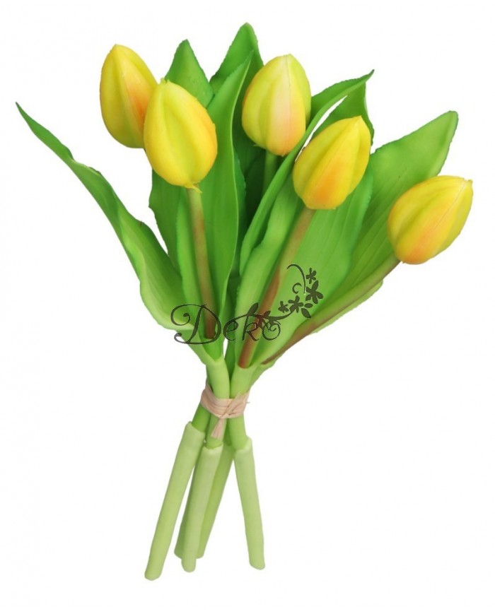 TULIPANY BUKIET TULIPANÓW GUMOWE GUMOWANE JAK ŻYWE