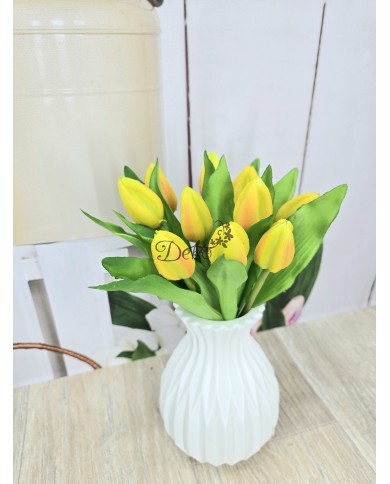 TULIPANY BUKIET TULIPANÓW GUMOWE GUMOWANE JAK ŻYWE