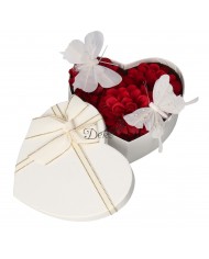 FLOWER BOX PUDEŁKO NA KWIATY SERCE DEKORACJE