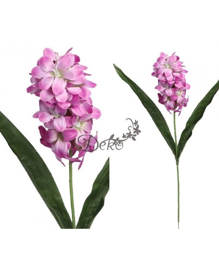 SZTUCZNE KWIATY POJEDYNCZE HIACYNT 58CM 1SZT GAŁĄZKA HIACYNTY