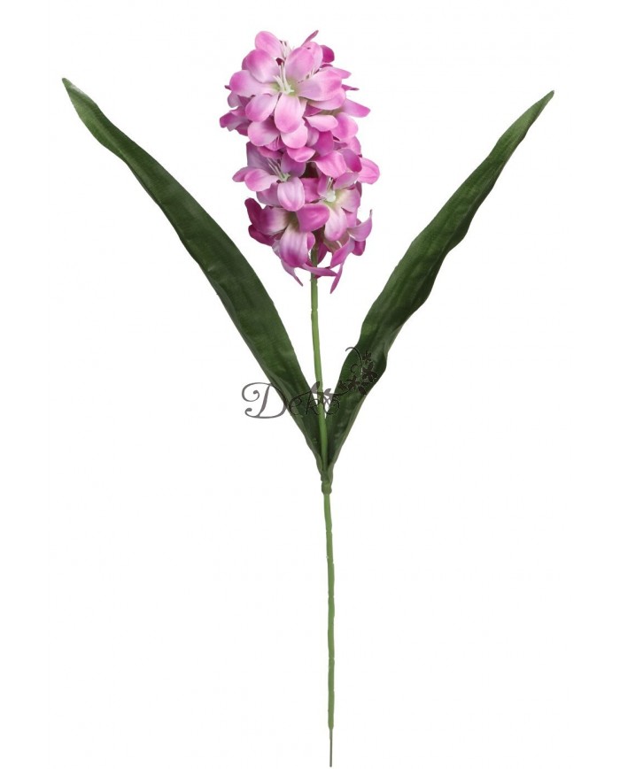 SZTUCZNE KWIATY POJEDYNCZE HIACYNT 58CM 1SZT GAŁĄZKA HIACYNTY