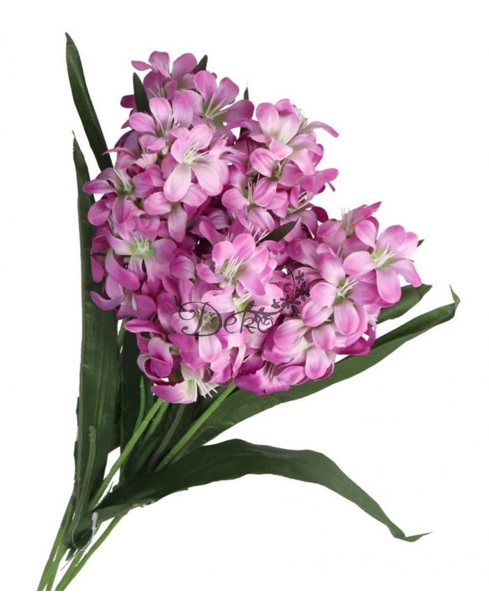 SZTUCZNE KWIATY POJEDYNCZE HIACYNT 58CM 1SZT GAŁĄZKA HIACYNTY