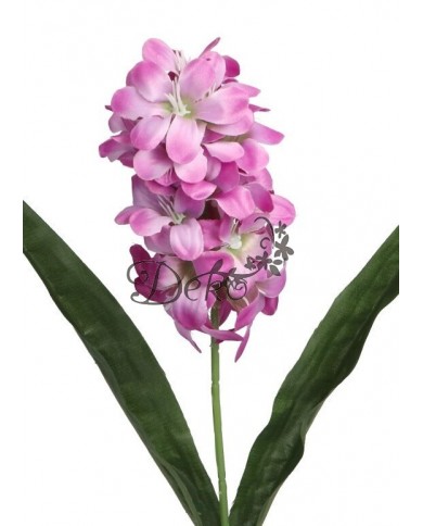 SZTUCZNE KWIATY POJEDYNCZE HIACYNT 58CM 1SZT GAŁĄZKA HIACYNTY