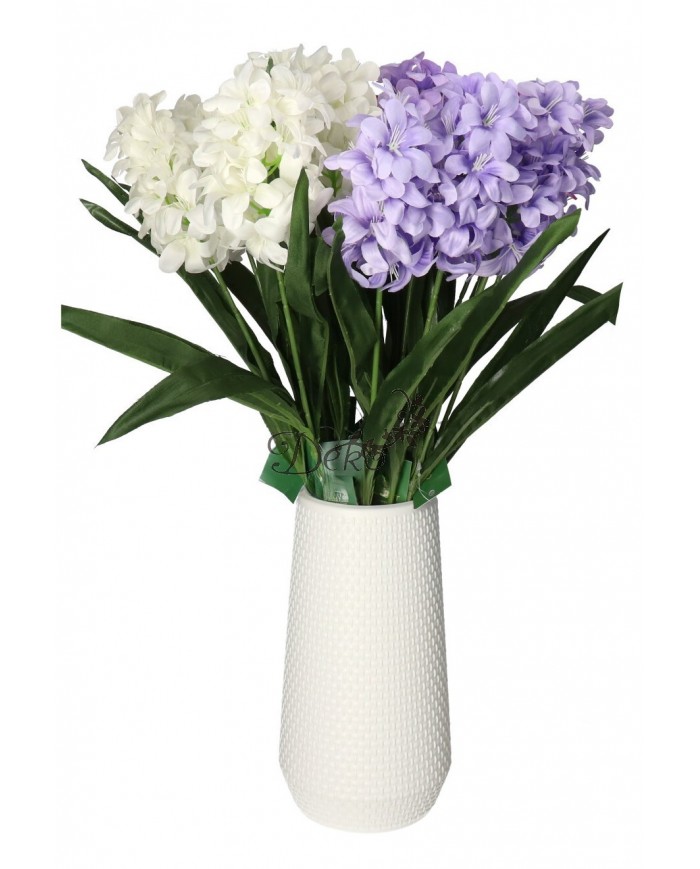 SZTUCZNE KWIATY POJEDYNCZE HIACYNT 58CM 1SZT GAŁĄZKA HIACYNTY
