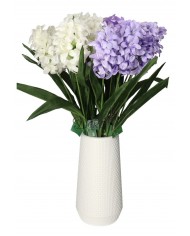 SZTUCZNE KWIATY POJEDYNCZE HIACYNT 58CM 1SZT GAŁĄZKA HIACYNTY