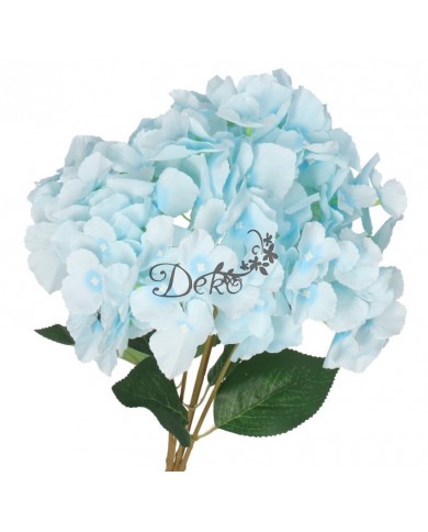 SZTUCZNE KWIATY ROŚLINY BUKIET HORTENSJA JAK ŻYWA 44CM