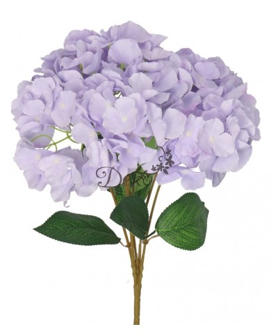 SZTUCZNE KWIATY ROŚLINY BUKIET HORTENSJA JAK ŻYWA 44CM