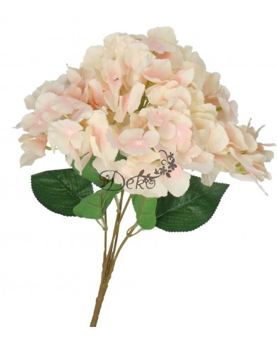 SZTUCZNE KWIATY ROŚLINY BUKIET HORTENSJA JAK ŻYWA 44CM