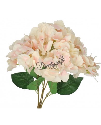 SZTUCZNE KWIATY ROŚLINY BUKIET HORTENSJA JAK ŻYWA 44CM