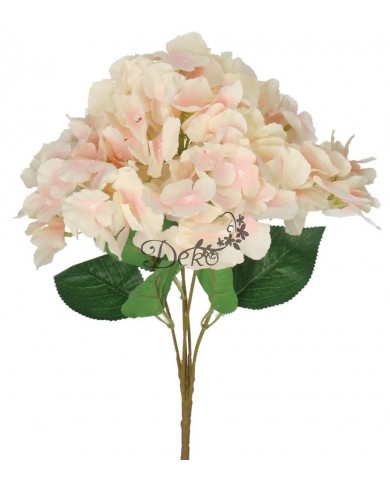 SZTUCZNE KWIATY ROŚLINY BUKIET HORTENSJA JAK ŻYWA 44CM