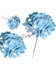 SZTUCZNE KWIATY ROŚLINY HORTENSJA POJEDYNCZA PREMIUM JAK ŻYWA 40CM