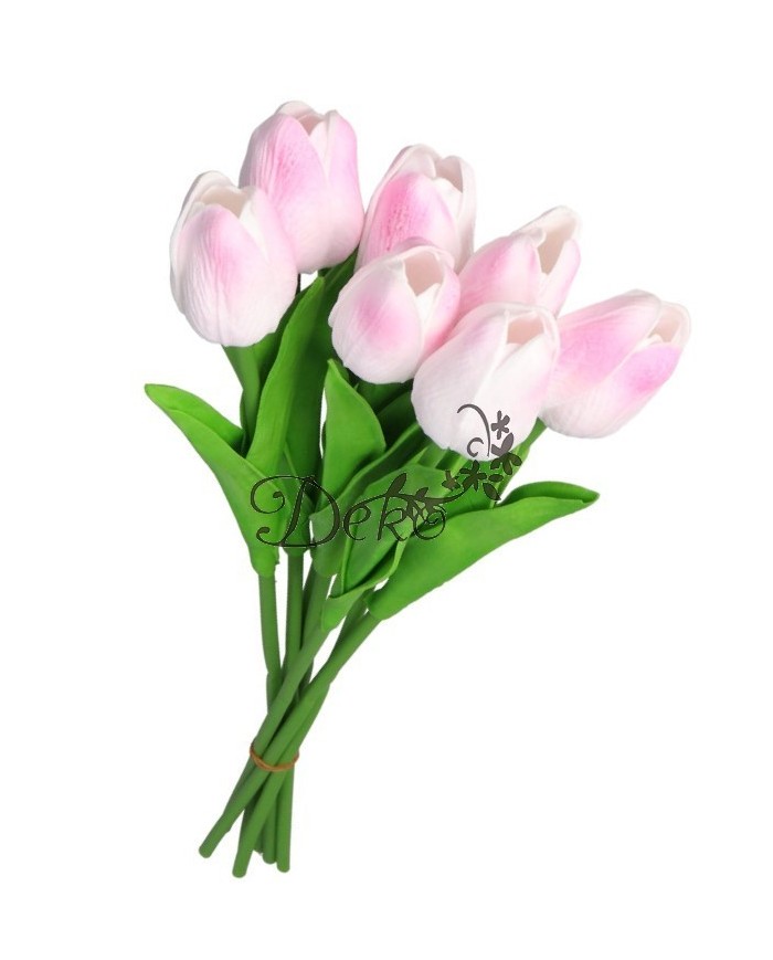 TULIPANY BUKIET TULIPANÓW GUMOWANE GUMOWE SILIKONOWE JAK ŻYWE