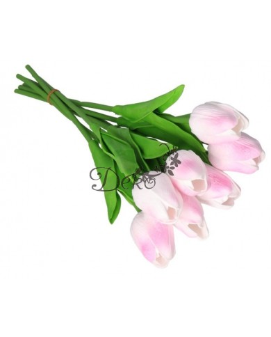 TULIPANY BUKIET TULIPANÓW GUMOWANE GUMOWE SILIKONOWE JAK ŻYWE