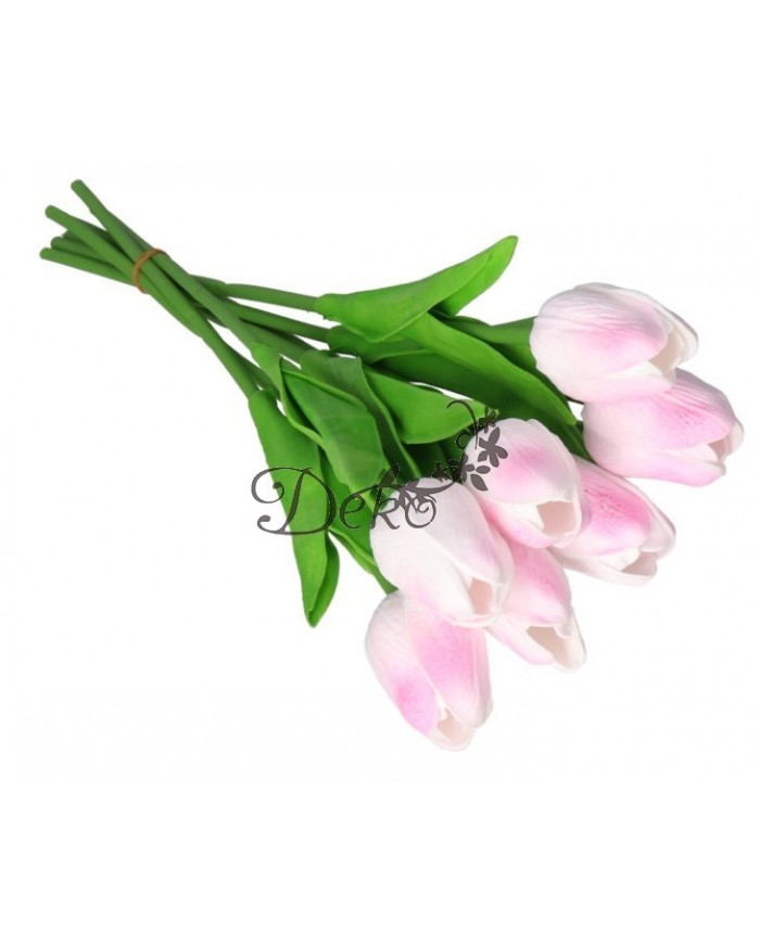 TULIPANY BUKIET TULIPANÓW GUMOWANE GUMOWE SILIKONOWE JAK ŻYWE