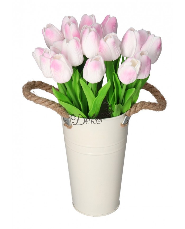 TULIPANY BUKIET TULIPANÓW GUMOWANE GUMOWE SILIKONOWE JAK ŻYWE