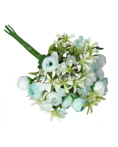 SZTUCZNE KWIATY BUKIET DUŻY GĘSTY PEONIA PIWONIA