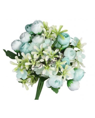 SZTUCZNE KWIATY BUKIET DUŻY GĘSTY PEONIA PIWONIA