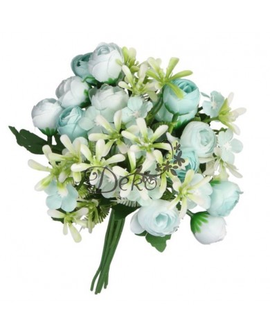 SZTUCZNE KWIATY BUKIET DUŻY GĘSTY PEONIA PIWONIA