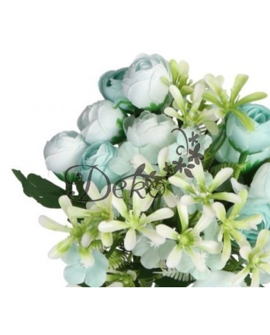 SZTUCZNE KWIATY BUKIET DUŻY GĘSTY PEONIA PIWONIA