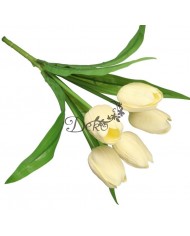 TULIPANY BUKIET TULIPANÓW GUMOWANE GUMOWE SILIKONOWE JAK ŻYWE