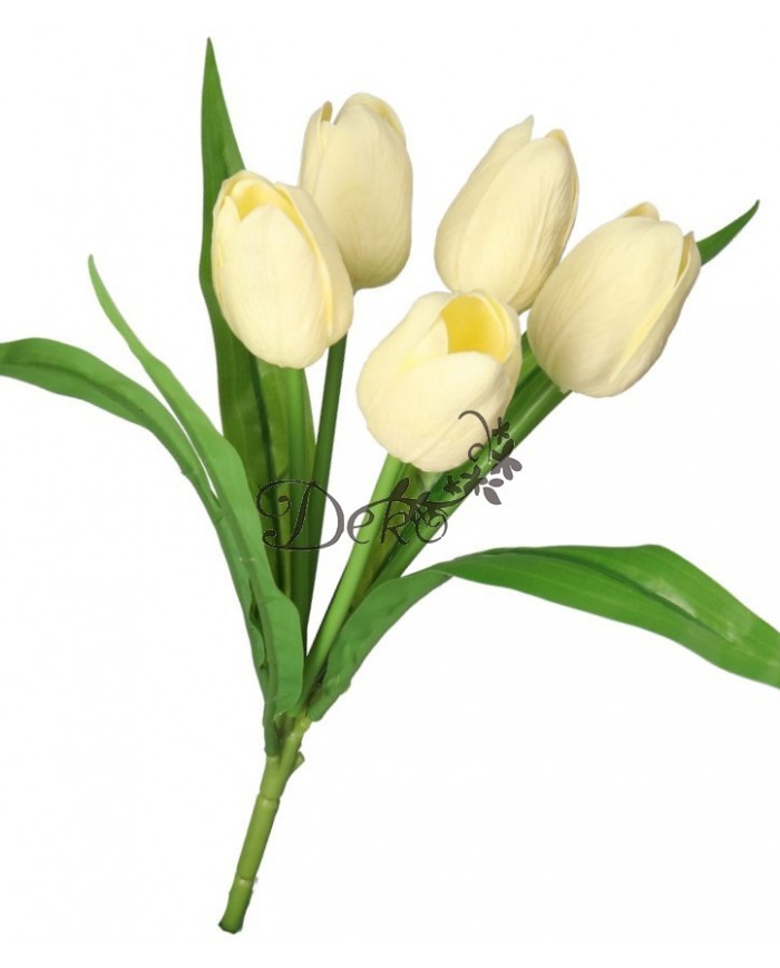 TULIPANY BUKIET TULIPANÓW GUMOWANE GUMOWE SILIKONOWE JAK ŻYWE