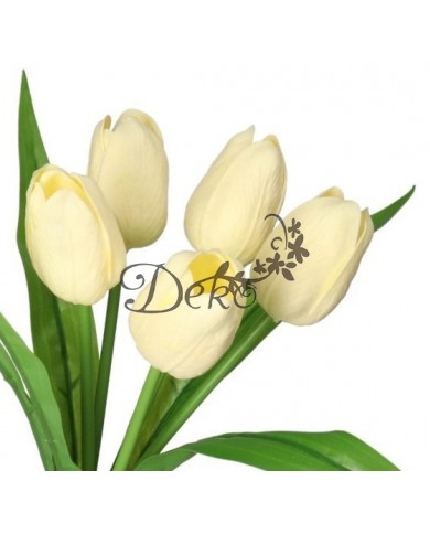 TULIPANY BUKIET TULIPANÓW GUMOWANE GUMOWE SILIKONOWE JAK ŻYWE