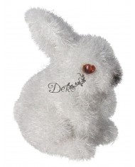 ZAJĄC ZAJĄCZEK WIELKANOCNY FIGURKA OZDOBA DO STROIKA