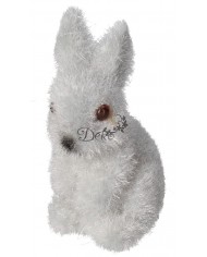 ZAJĄC ZAJĄCZEK WIELKANOCNY FIGURKA OZDOBA DO STROIKA