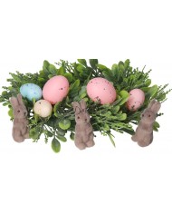 ZAJĄC ZAJĄCZEK WIELKANOCNY ZAJACZKI 3SZT FIGURKA