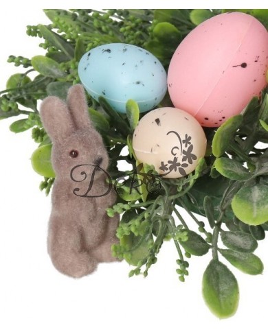 ZAJĄC ZAJĄCZEK WIELKANOCNY ZAJACZKI 3SZT FIGURKA