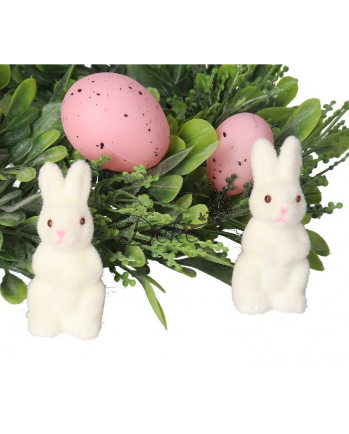 ZAJĄC ZAJĄCZEK WIELKANOCNY ZAJACZKI 3SZT FIGURKA