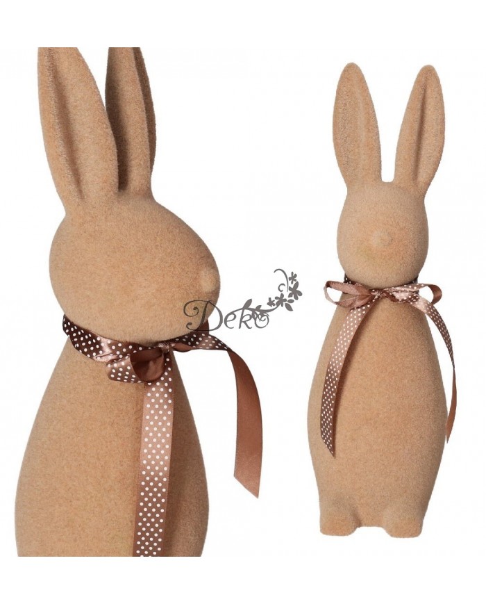 ZAJĄC ZAJĄCZEK WIELKANOCNY DUŻY FIGURKA OZDOBA 41CM