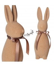 FIGURKA WIELKANOCNA ZAJĄC ZAJĄCZEK DREWNIANY