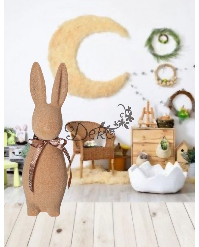 ZAJĄC ZAJĄCZEK WIELKANOCNY DUŻY FIGURKA OZDOBA 41CM