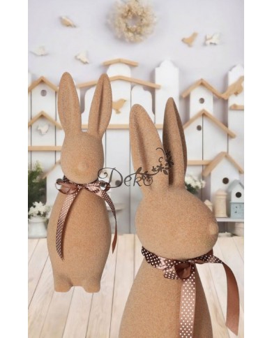 ZAJĄC ZAJĄCZEK WIELKANOCNY DUŻY FIGURKA OZDOBA 41CM