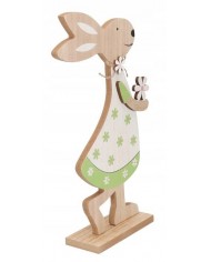 ZAJĄC ZAJĄCZEK WIELKANOCNY DREWNIANY FIGURKA