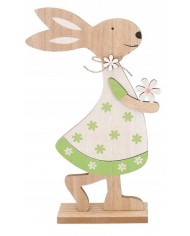 ZAJĄC ZAJĄCZEK WIELKANOCNY DUŻY FIGURKA OZDOBA LED