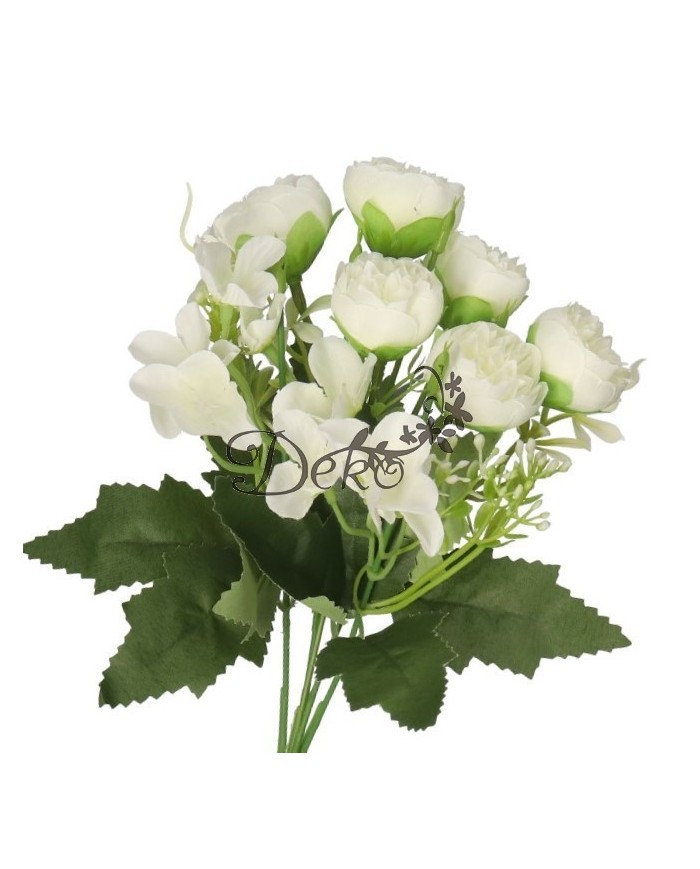 SZTUCZNE KWIATY GAŁĄZKI ROŚLINY PEONIA PIWONIA JAK ŻYWA