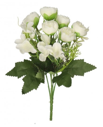 SZTUCZNE KWIATY GAŁĄZKI ROŚLINY PEONIA PIWONIA JAK ŻYWA