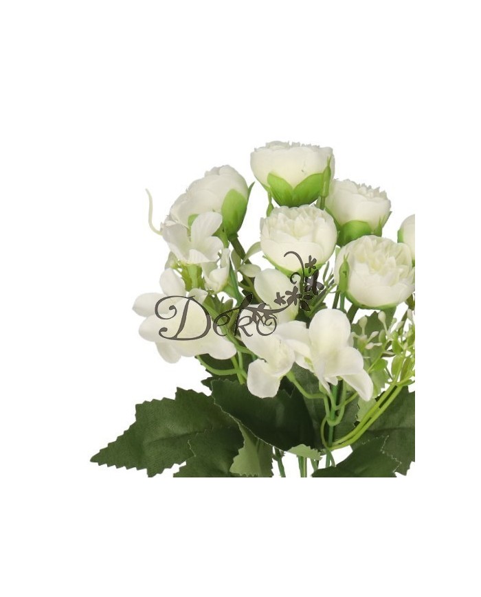 SZTUCZNE KWIATY GAŁĄZKI ROŚLINY PEONIA PIWONIA JAK ŻYWA