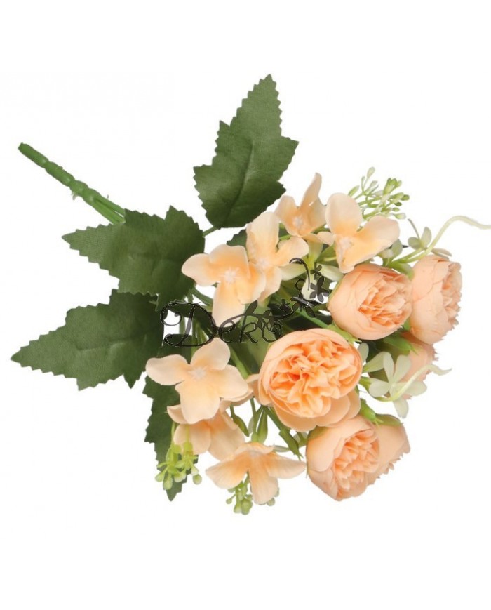 SZTUCZNE KWIATY GAŁĄZKI ROŚLINY PEONIA PIWONIA JAK ŻYWA