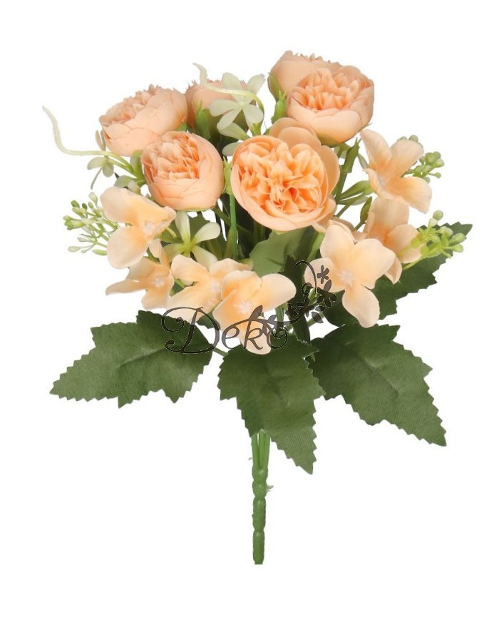 SZTUCZNE KWIATY GAŁĄZKI ROŚLINY PEONIA PIWONIA JAK ŻYWA