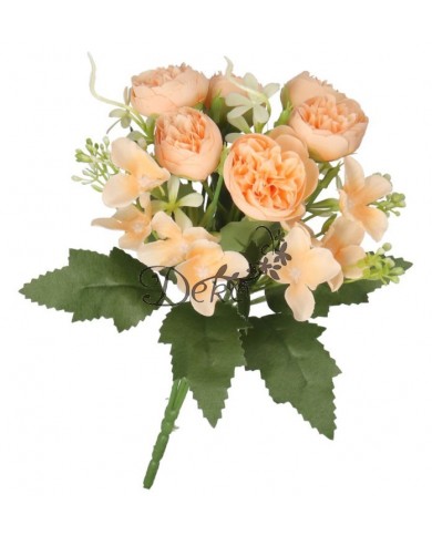 SZTUCZNE KWIATY GAŁĄZKI ROŚLINY PEONIA PIWONIA JAK ŻYWA