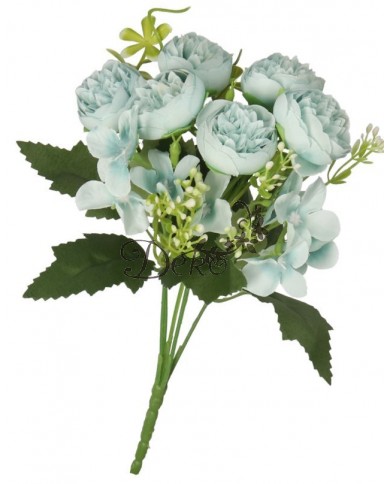 SZTUCZNE KWIATY GAŁĄZKI ROŚLINY PEONIA PIWONIA JAK ŻYWA