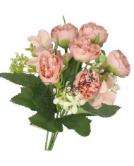 SZTUCZNE KWIATY GAŁĄZKI ROŚLINY PEONIA PIWONIA JAK ŻYWA